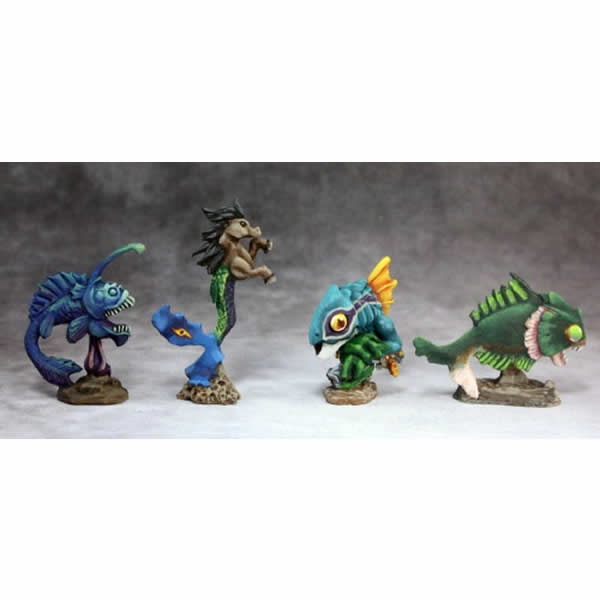RPR03612 Aquatic Familiars 3 Miniature 25mm Heroic Scale Dark Heaven (ONLINE ORDER ONLY)