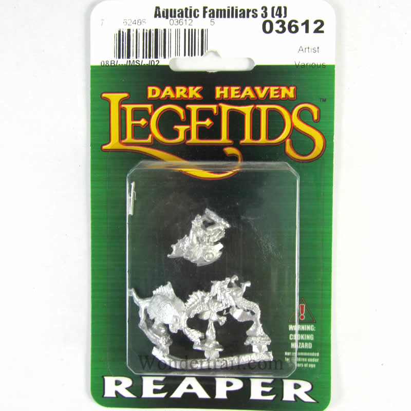 RPR03612 Aquatic Familiars 3 Miniature 25mm Heroic Scale Dark Heaven (ONLINE ORDER ONLY)