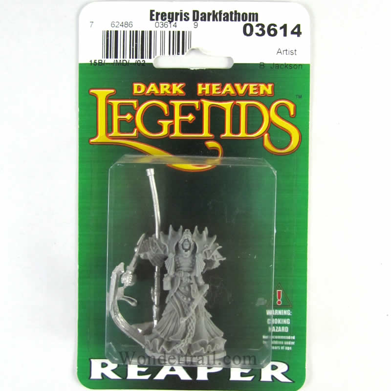 RPR03614 Eregris Darkfathom Evil Sea Priest Miniature 25mm Heroic Scale (ONLINE ORDER ONLY)