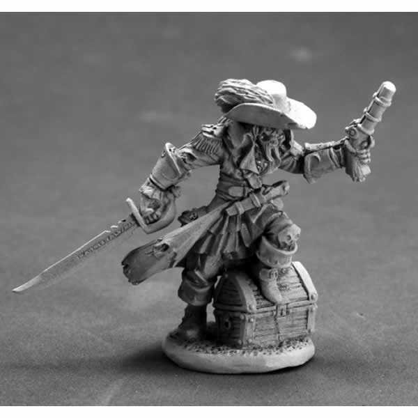 RPR03615 Captain Razig Undead Pirate Miniature 25mm Heroic Scale (ONLINE ORDER ONLY)
