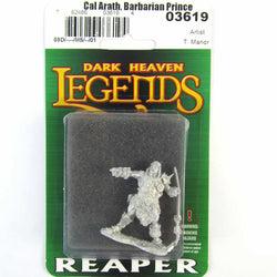RPR03619 Cal Arath Barbarian Prince Miniature 25mm Heroic Scale (ONLINE ORDER ONLY)
