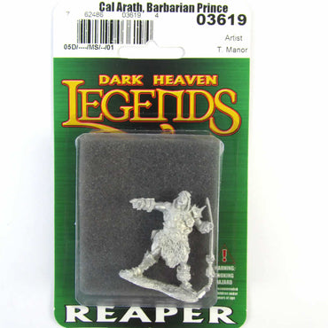 RPR03619 Cal Arath Barbarian Prince Miniature 25mm Heroic Scale (ONLINE ORDER ONLY)