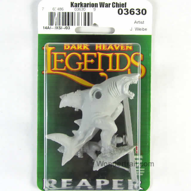RPR03630 Rogal Manystripes Tiger Karkarion Miniature 25mm Heroic Scale (ONLINE ORDER ONLY)