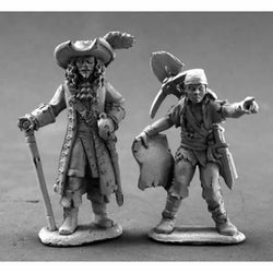 RPR03635 Pirate Lord and Cabin Boy Miniature 25mm Heroic Scale (ONLINE ORDER ONLY)
