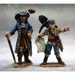 RPR03635 Pirate Lord and Cabin Boy Miniature 25mm Heroic Scale (ONLINE ORDER ONLY)