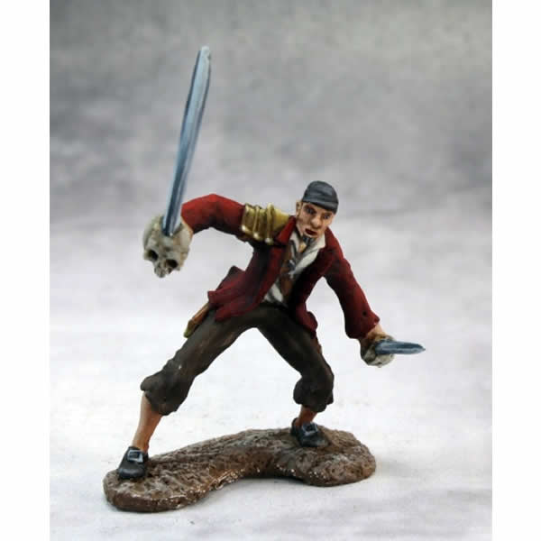 RPR03636 Elsker Longlegs Pirate Miniature 25mm Heroic Scale (ONLINE ORDER ONLY)