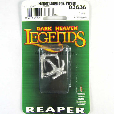 RPR03636 Elsker Longlegs Pirate Miniature 25mm Heroic Scale (ONLINE ORDER ONLY)