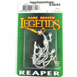 RPR03644 Skeletal Dragon Miniature 25mm Heroic Scale Dark Heaven (ONLINE ORDER ONLY)