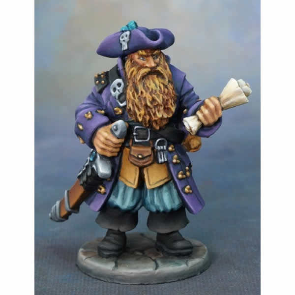 RPR03646 Barnabus Frost Pirate Captain Miniature 25mm Heroic Scale (ONLINE ORDER ONLY)