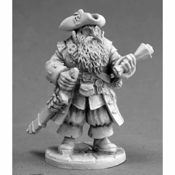 RPR03646 Barnabus Frost Pirate Captain Miniature 25mm Heroic Scale (ONLINE ORDER ONLY)