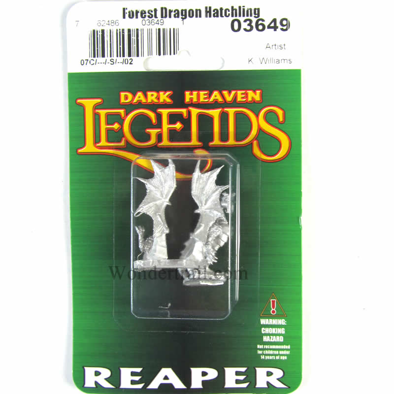 RPR03649 Forest Dragon Hatchling Miniature 25mm Heroic Scale (ONLINE ORDER ONLY)