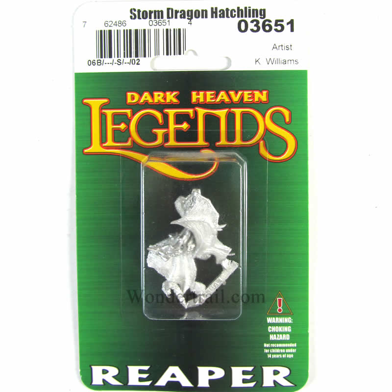 RPR03651 Storm Dragon Hatchling Miniature 25mm Heroic Scale (ONLINE ORDER ONLY)