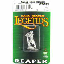 RPR03652 Deenah Female Barbarian Miniature 25mm Heroic Scale (ONLINE ORDER ONLY)