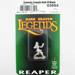 RPR03654 Esmeria Half Elf Monk Miniature 25mm Heroic Scale (ONLINE ORDER ONLY)