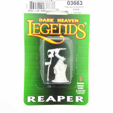 RPR03663 Grimm Grayrune Dwarf Priest Miniature 25mm Heroic Scale (ONLINE ORDER ONLY)