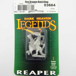 RPR03664 Fire Dragon Hatchling Miniature 25mm Heroic Scale (ONLINE ORDER ONLY)
