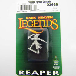 RPR03666 Elizabeth Female Pirate Captain Miniature 25mm Heroic Scale (ONLINE ORDER ONLY)