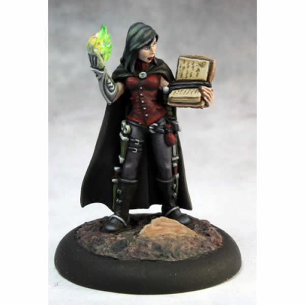 RPR03667 Nonalla Ellinad Female Elf Wizard Miniature 25mm Heroic Scale (ONLINE ORDER ONLY)