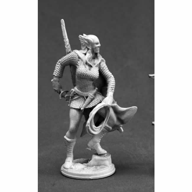 RPR03669 Aeolyrni Saveril Lythiaynm Dk Elf Miniature 25mm Heroic Scale (ONLINE ORDER ONLY)