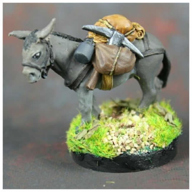 RPR03671 Pack Donkey Miniature 25mm Heroic Scale (ONLINE ORDER ONLY)