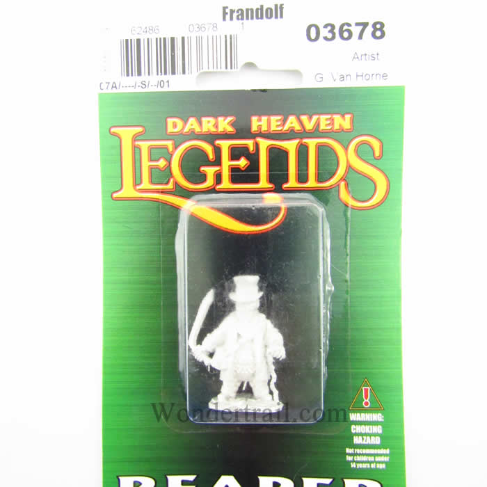RPR03678 Frandolf Miniature 25mm Heroic Scale Dark Heaven Legends (ONLINE ORDER ONLY)