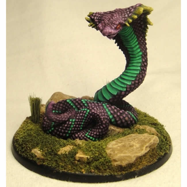 RPR03679 Giant Cobra Miniature 25mm Heroic Scale Dark Heaven Legends (ONLINE ORDER ONLY)