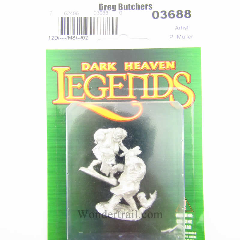 RPR03688 Dreg Butchers Miniature 25mm Heroic Scale Dark Heaven (ONLINE ORDER ONLY)