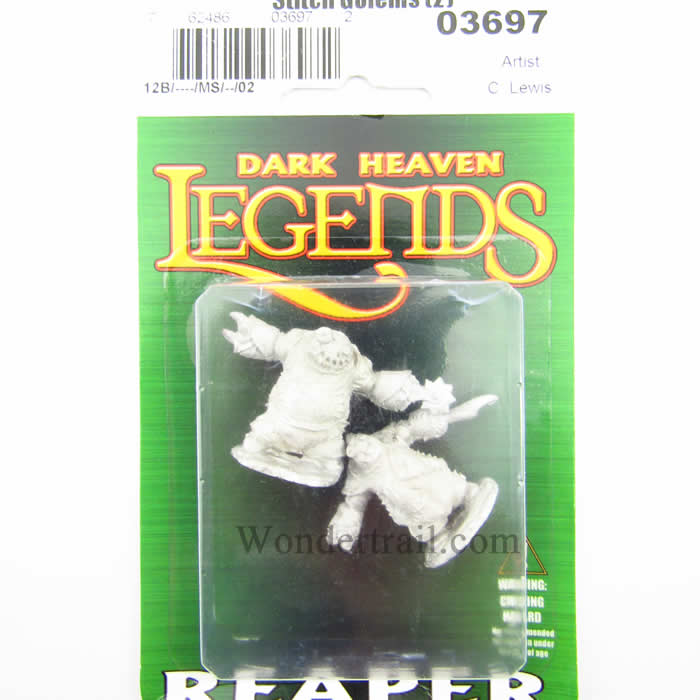 RPR03697 Lesser Stitch Golems Miniature 25mm Heroic Scale Dark Heaven (ONLINE ORDER ONLY)