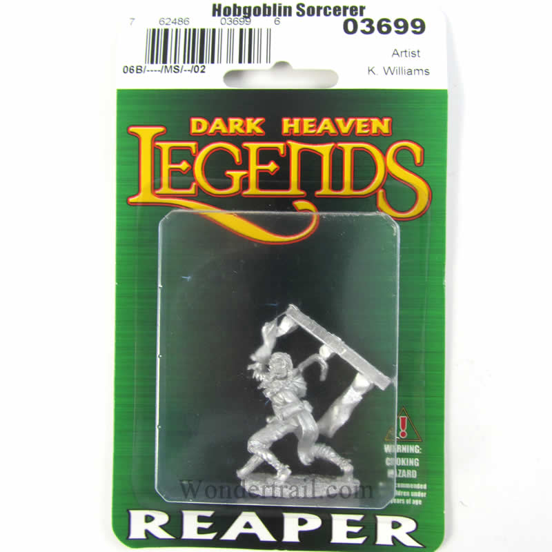 RPR03699 Hobgoblin Sorcerer Miniature 25mm Heroic Scale Dark Heaven (ONLINE ORDER ONLY)
