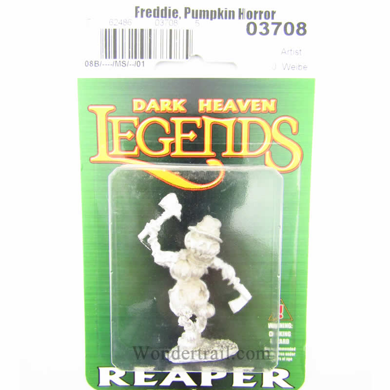 RPR03708 Freddie Pumpkin Horror Miniature 25mm Heroic Scale (ONLINE ORDER ONLY)