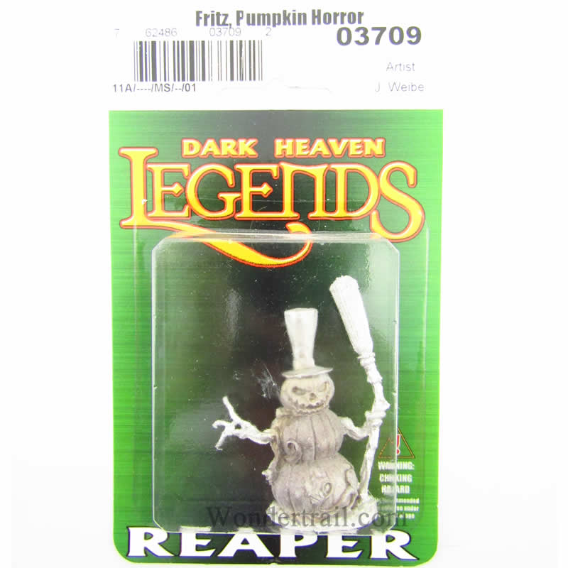 RPR03709 Fritz Pumpkin Horror Miniature 25mm Heroic Scale Dark Heaven (ONLINE ORDER ONLY)