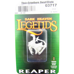 RPR03717 Thain Grimthorn Dwarf Cleric Miniature 25mm Heroic Scale Dark Heaven Legends (ONLINE ORDER ONLY)