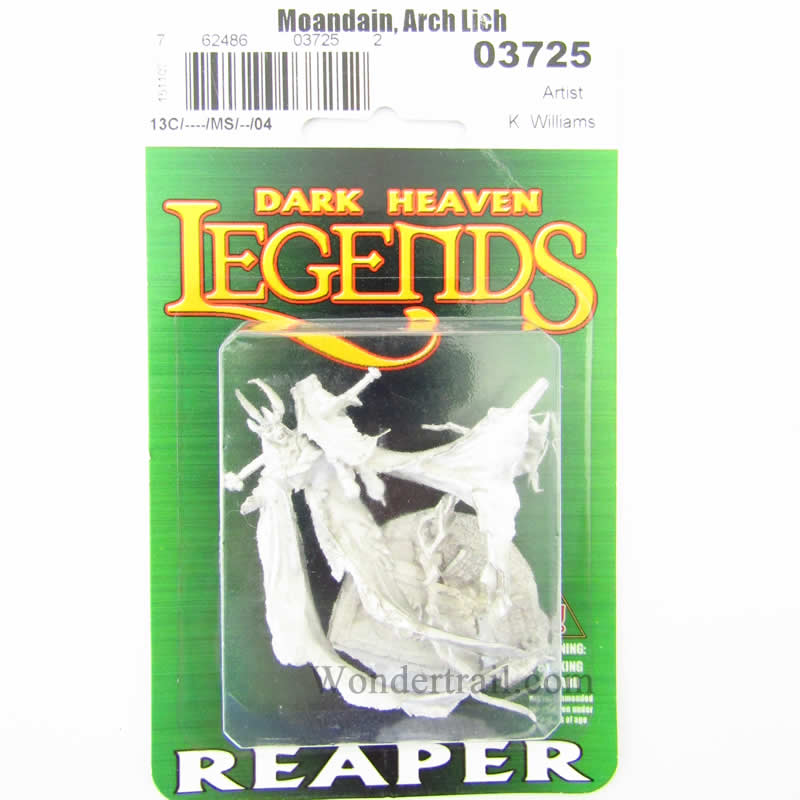 RPR03725 Moandain Arch Lich Miniature 25mm Heroic Scale Dark Heaven (ONLINE ORDER ONLY)