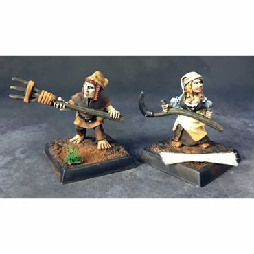 RPR03729 Halfling Farmers Miniature 25mm Heroic Scale Dark Heaven (ONLINE ORDER ONLY)