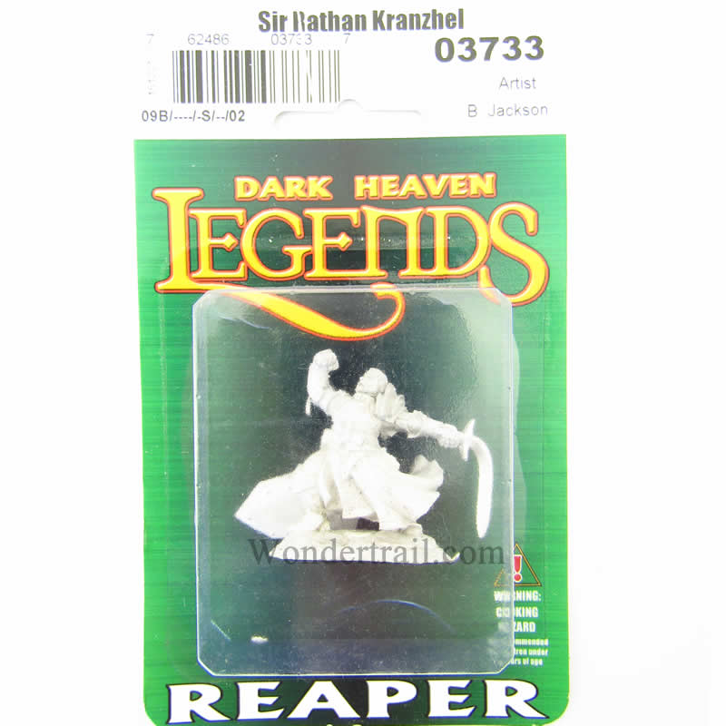 RPR03733 Sir Rathan Kranzhel Human Fighter Miniature 25mm Heroic Scale (ONLINE ORDER ONLY)