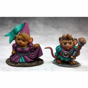 RPR03740 Mousling King and Princess Miniature 25mm Heroic Scale (ONLINE ORDER ONLY)