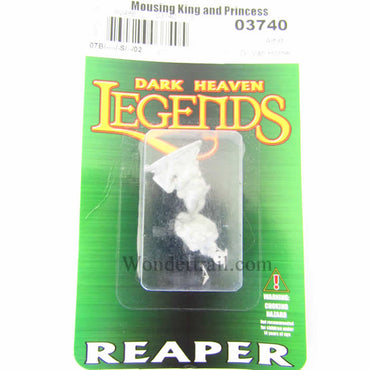 RPR03740 Mousling King and Princess Miniature 25mm Heroic Scale (ONLINE ORDER ONLY)