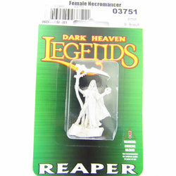 RPR03751 Female Necromancer Miniature 25mm Heroic Scale (ONLINE ORDER ONLY)