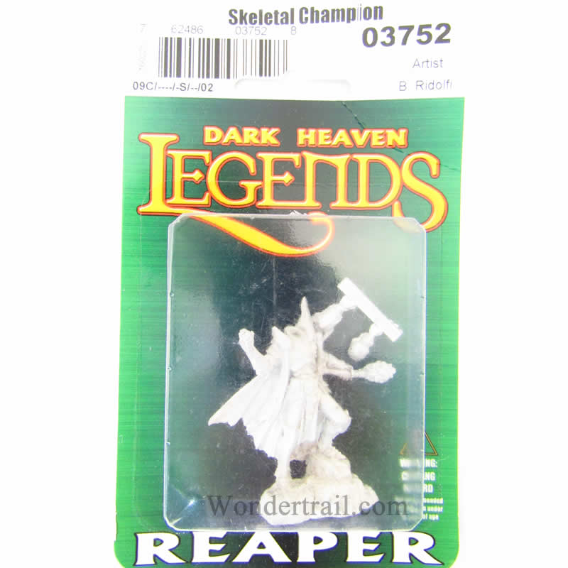 RPR03752 Skeletal Champion Miniature 25mm Heroic Scale Dark Heaven (ONLINE ORDER ONLY)