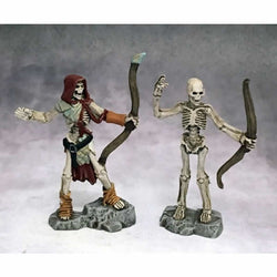 RPR03755 Skeleton Archers Set of 2 Miniatures 25mm Heroic Scale (ONLINE ORDER ONLY)