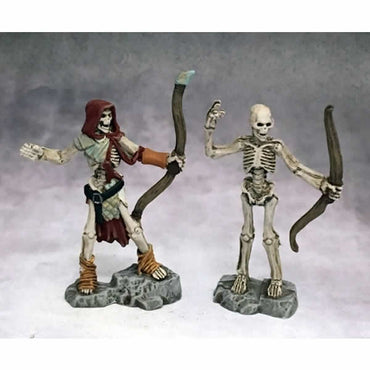 RPR03755 Skeleton Archers Set of 2 Miniatures 25mm Heroic Scale (ONLINE ORDER ONLY)