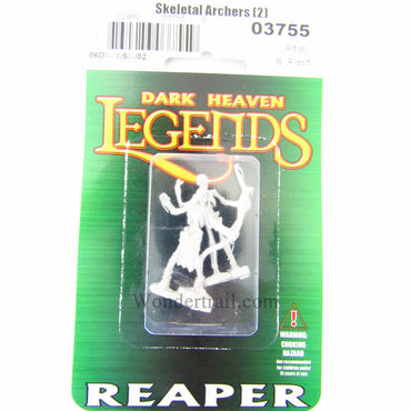 RPR03755 Skeleton Archers Set of 2 Miniatures 25mm Heroic Scale (ONLINE ORDER ONLY)