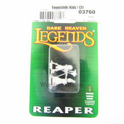 RPR03760 Wizard and Barbarian Kids No 1 Miniature 25mm Heroic Scale (ONLINE ORDER ONLY)