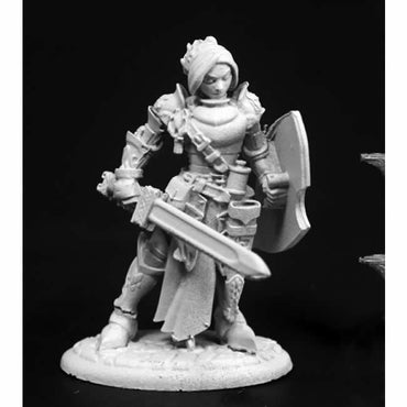 RPR03764 Merowyn Lightstar Elf Paladin Miniature 25mm Heroic Scale (ONLINE ORDER ONLY)