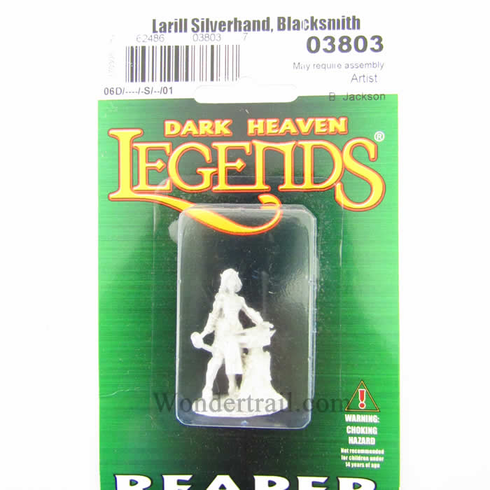RPR03803 Larill Silverhand Elf Blacksmith Miniature 25mm Heroic Scale (ONLINE ORDER ONLY)