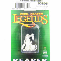 RPR03805 Christina Female Cleric Miniature 25mm Heroic Scale (ONLINE ORDER ONLY)