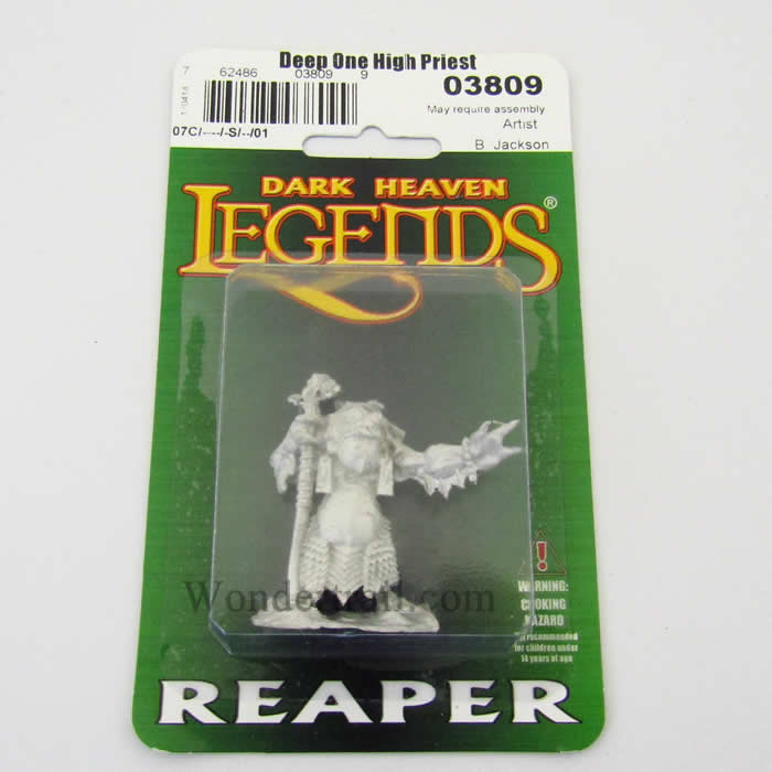 RPR03809 Deep One High Priest Miniature 25mm Heroic Scale (ONLINE ORDER ONLY)