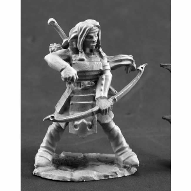 RPR03813 Female Hobgoblin Archer Miniature 25mm Heroic Scale (ONLINE ORDER ONLY)