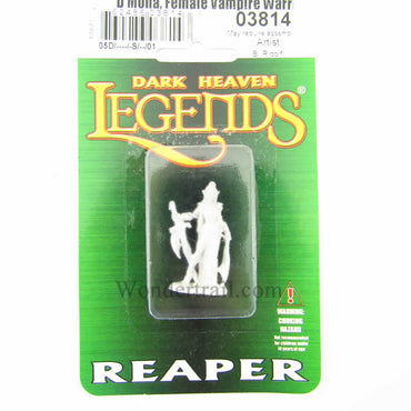 RPR03814 Dmona Female Vampire Warrior Miniature 25mm Heroic Scale (ONLINE ORDER ONLY)