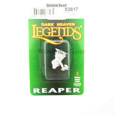 RPR03817 Skeletal Dwarf Miniature 25mm Heroic Scale Dark Heaven (ONLINE ORDER ONLY)